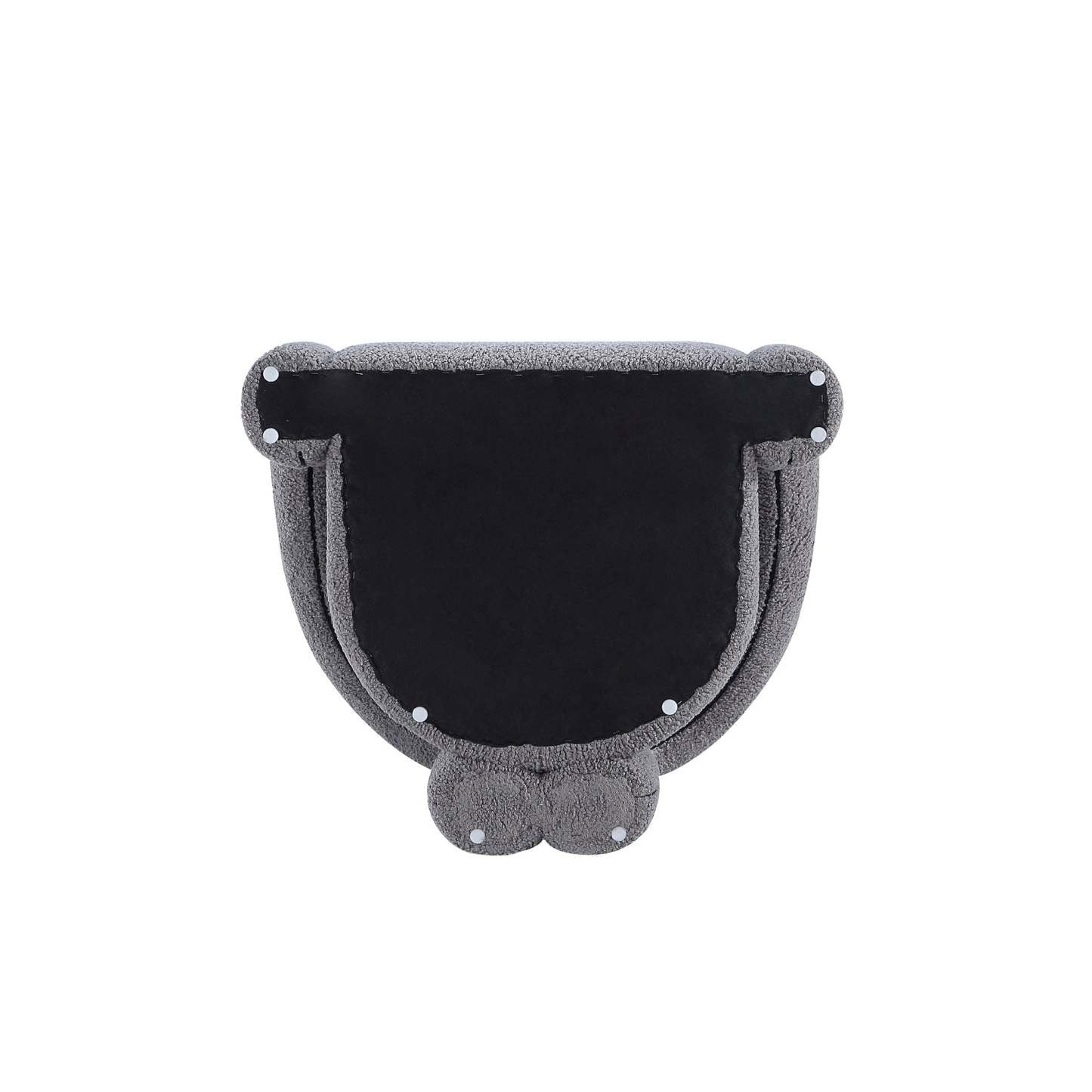 Manhattan Comfort Modern Darian Chenille Accent Chair - Gris|Chaise d'appoint moderne Darian de Manhattan Comfort en chenille - grise