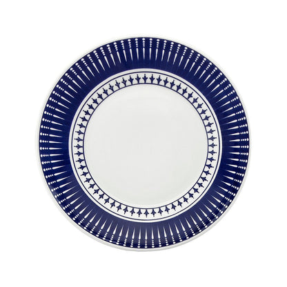 Actual 16-Piece Dinnerware Set - Blue Ivory  | Service de vaisselle Actual 16 pièces - bleu et ivoire  | D87EM59O