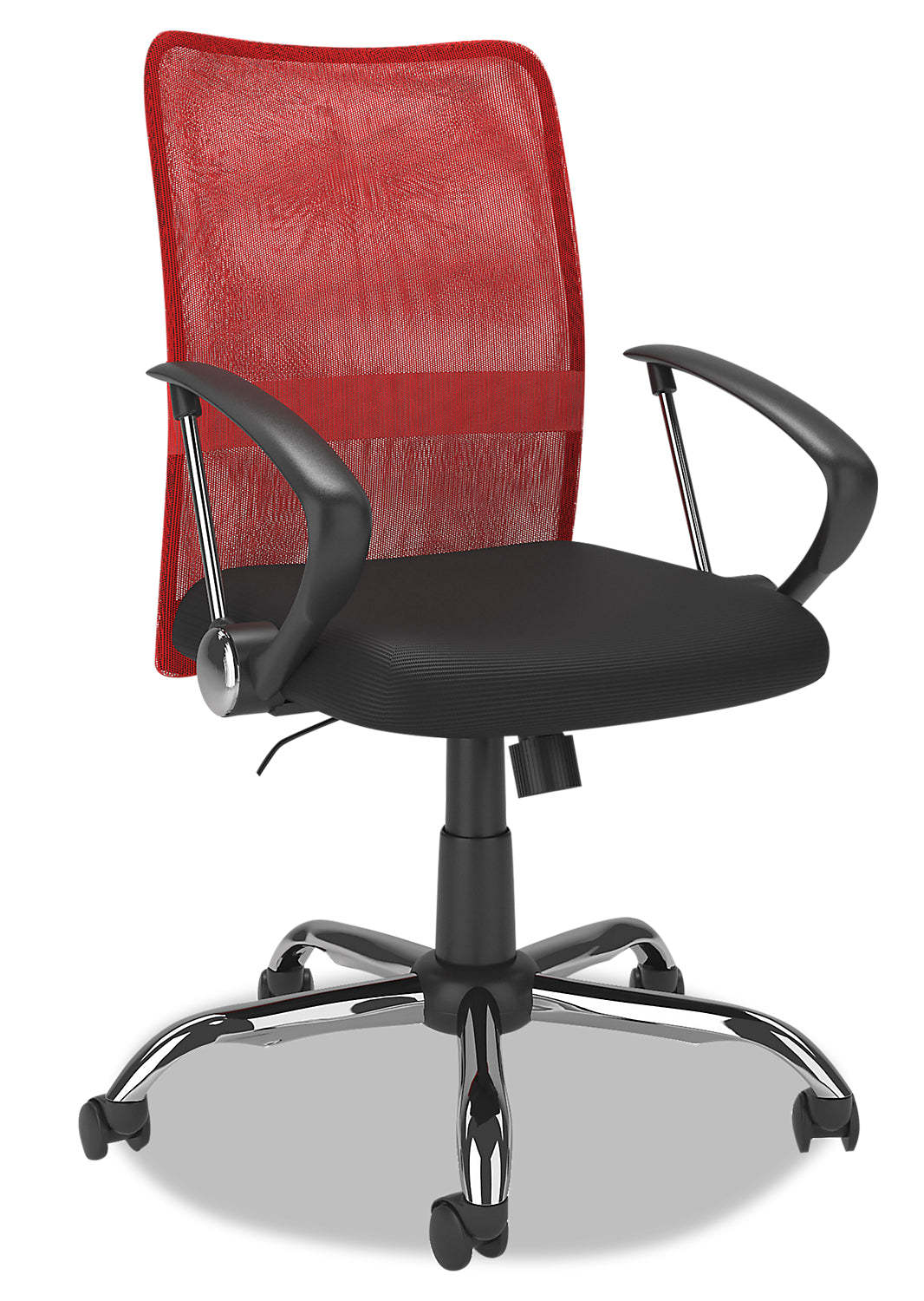 Andre 24 Adjustable Mesh Office Chair - Rouge|Chaise de bureau réglable Andre de 24 po en mailles - rouge