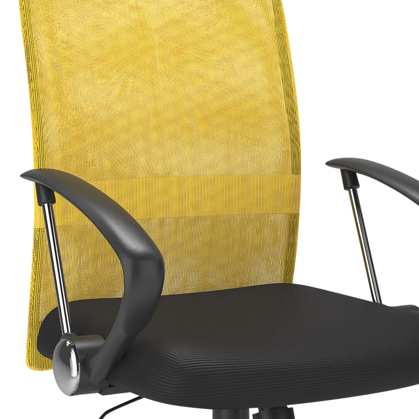 Andre 24 Adjustable Mesh Office Chair - Jaune|Chaise de bureau réglable Andre de 24 po en mailles - jaune