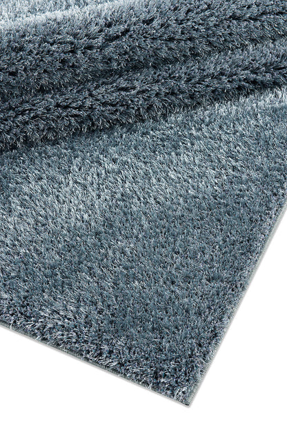 Tapis bleu Ankara - 6'7 x 9'|Carpette Ankara bleue - 6 pi 7 po x 9 pi|ANKARBL7