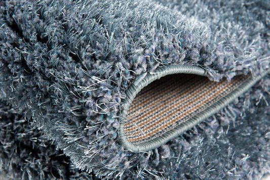 Tapis bleu Ankara - 6'7 x 9'|Carpette Ankara bleue - 6 pi 7 po x 9 pi|ANKARBL7