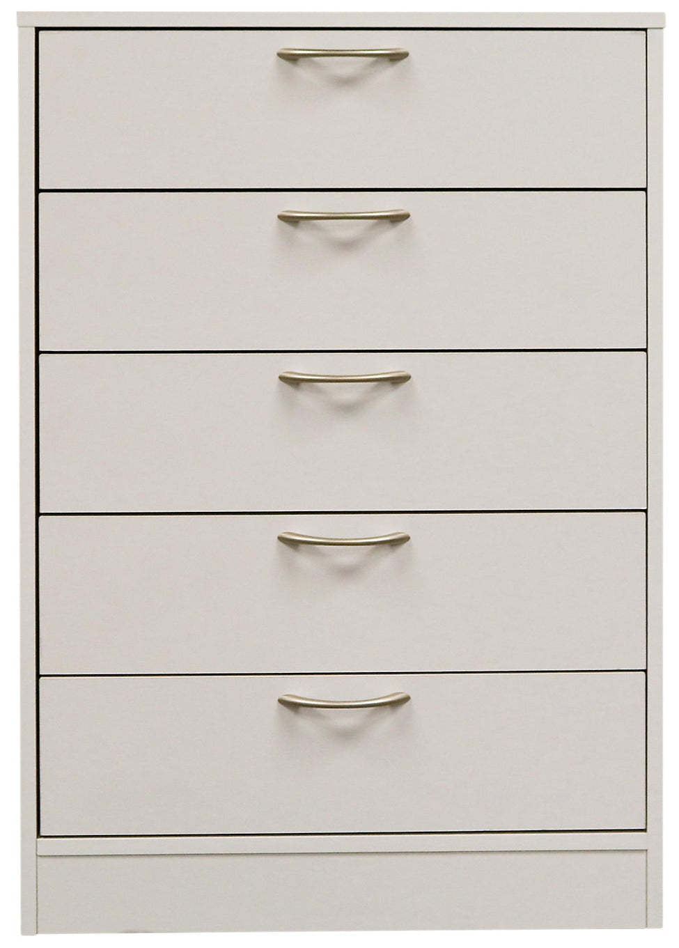 Commode de chambre à coucher Arlo, 5 tiroirs, 23,6 L x 36,2 H, fabriquée au Canada - Blanc | Commode verticale Arlo de 23,6 po (L) x 36,2 po (H) à 5 tiroirs pour la chambre à coucher, fabriquée au Canada - blanche