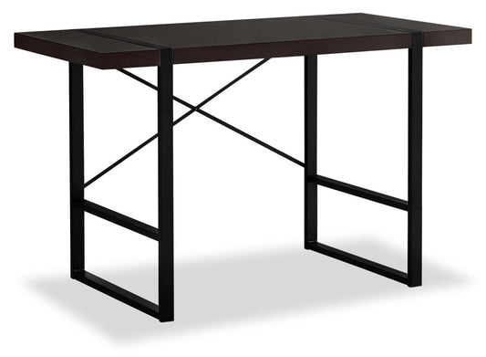 Bureau Avery 49 aspect bois récupéré - Marron|Bureau Avery de 49 po d'apparence bois recyclé - brun