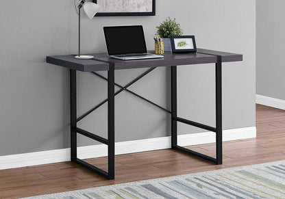 Avery 49 Reclaimed Wood Look Office Desk - Dark Grey|Bureau Avery de 49 po d'apparence bois recyclé - gris foncé
