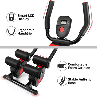 Appareil à abdominaux pliable pour exercices abdominaux à domicile