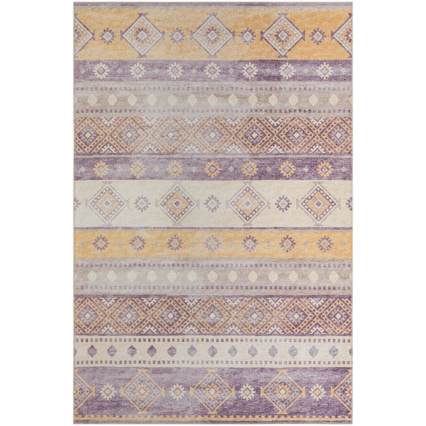 Tapis lavable Addison d'intérieur/extérieur Yuma style bohème sud-ouest