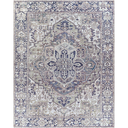 Tapis imprimé médaillon vintage Livabliss Adenia