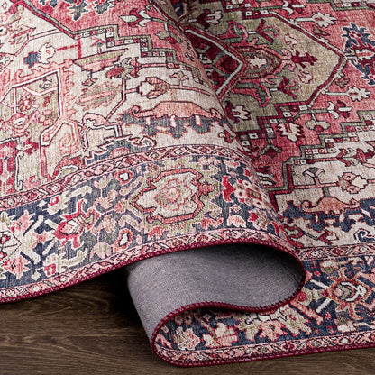 Tapis imprimé médaillon vintage Livabliss Adenia