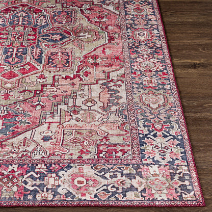 Tapis imprimé médaillon vintage Livabliss Adenia