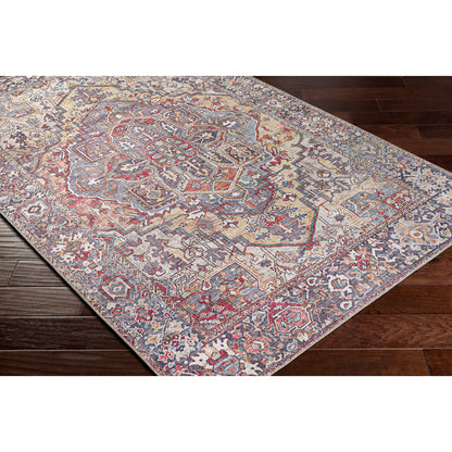 Tapis imprimé médaillon vintage Livabliss Adenia