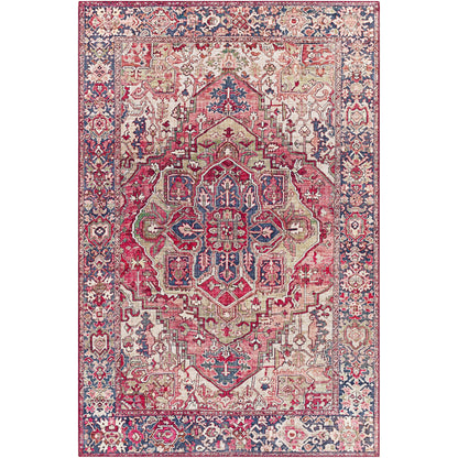 Tapis imprimé médaillon vintage Livabliss Adenia