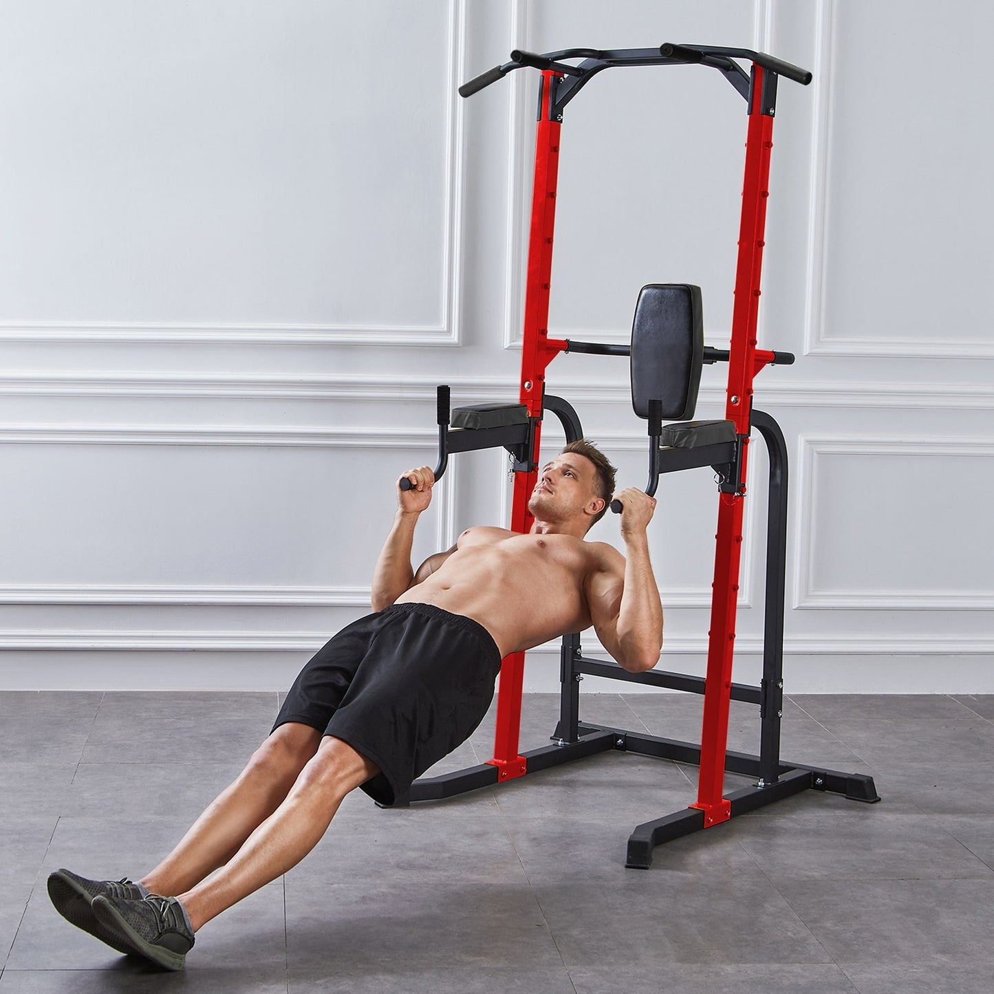 Tour de musculation multifonctionnelle Ainfox Power Tower pour la maison