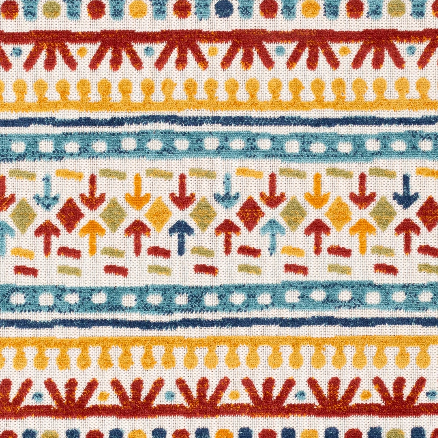 Tapis d'intérieur/extérieur Livabliss Aldine Vibrant Boho