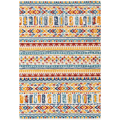 Tapis d'intérieur/extérieur Livabliss Aldine Vibrant Boho