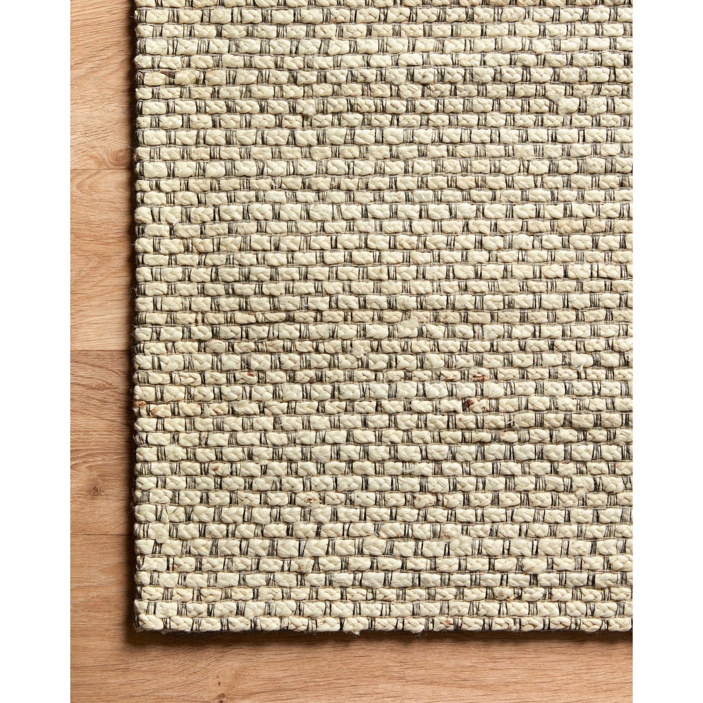 Tapis en jute tissé à la main Alexander Home Emily, style ferme moderne