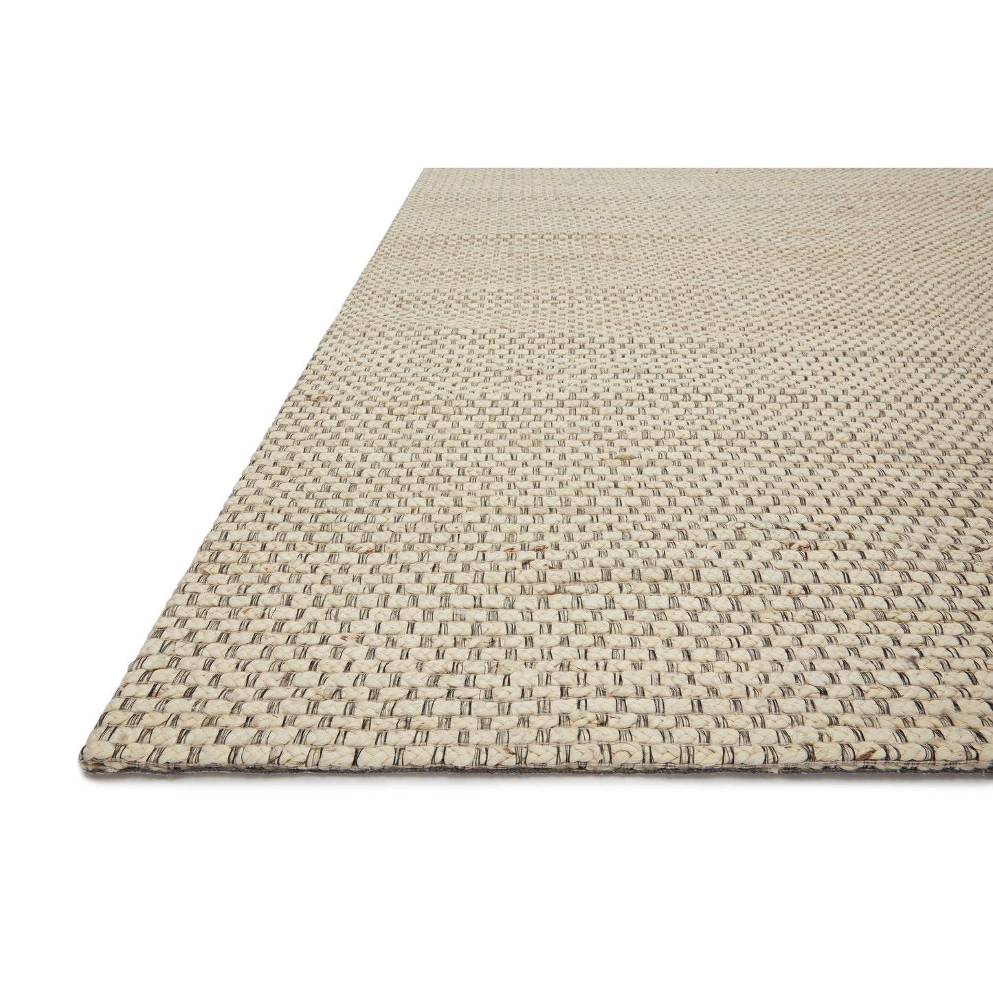 Tapis en jute tissé à la main Alexander Home Emily, style ferme moderne