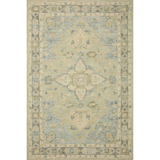 Tapis en laine traditionnel à mosaïque, noué à la main, Alexander Home