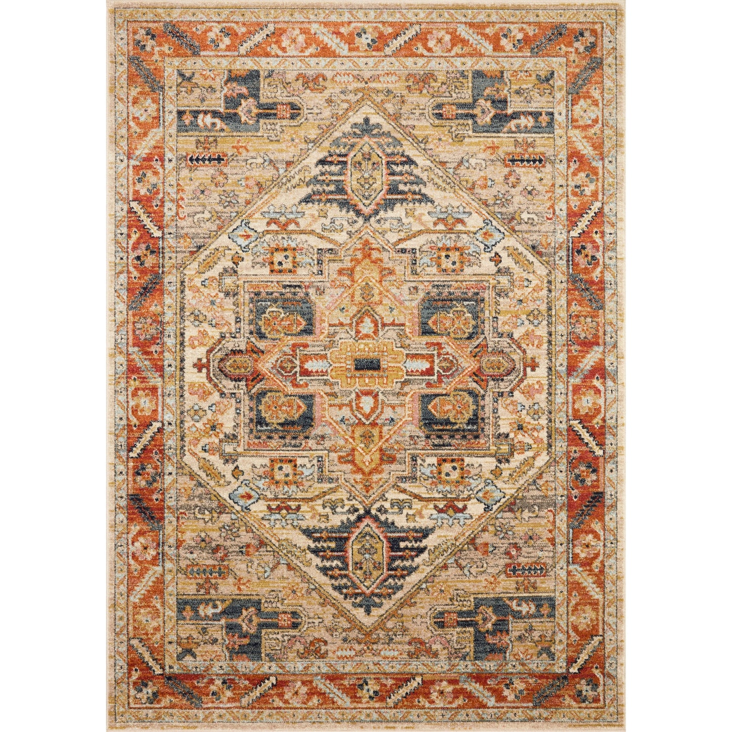 Tapis Alexander Home Luxe style bohème vieilli et patiné