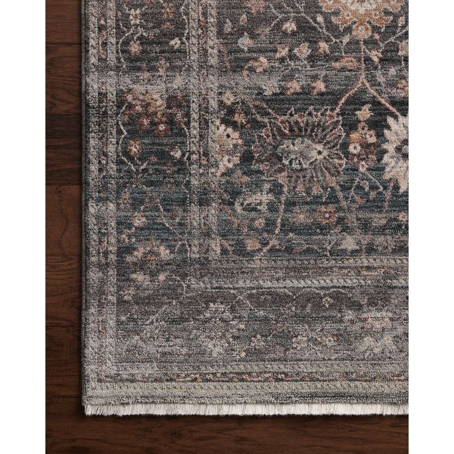 Tapis Alexander Home Lynda Vintage à motifs botaniques et floraux