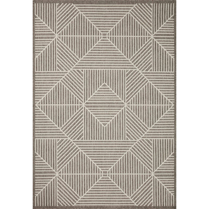 Tapis d'intérieur/extérieur moderne géométrique Renee d'Alexander Home