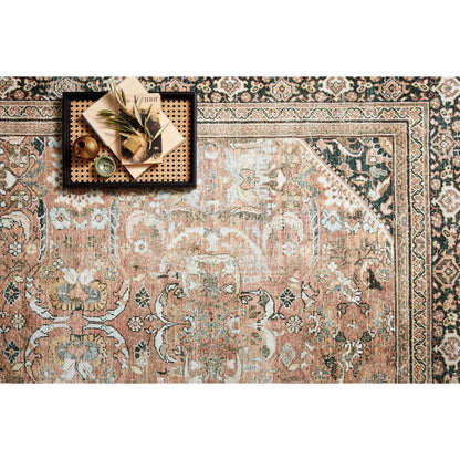 Tapis vintage imprimé botanique Alexander Home Sophia