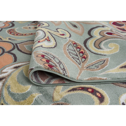 Tapis d'intérieur Decora Farmhouse à motif floral