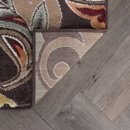 Tapis d'intérieur Decora Farmhouse à motif floral