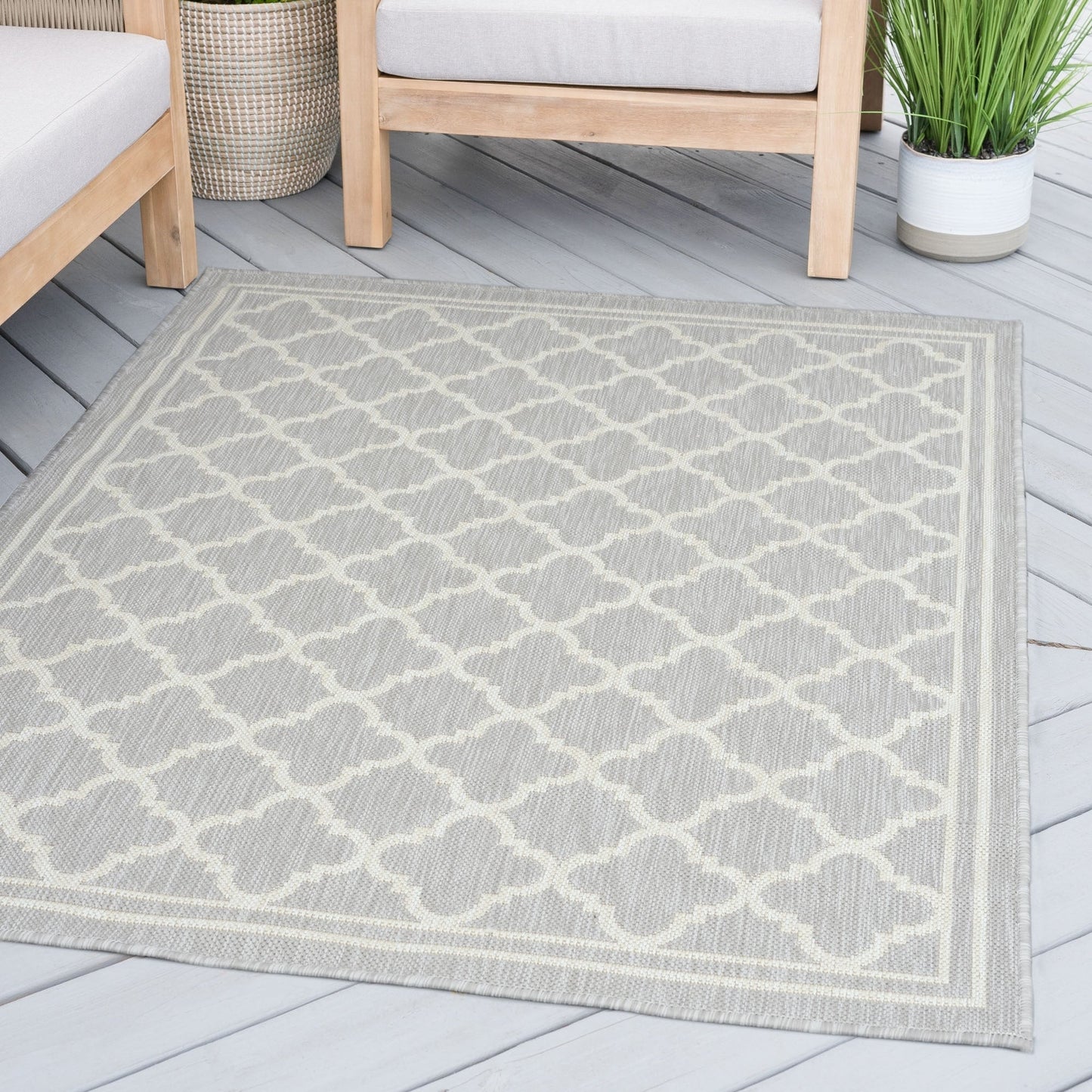 Tapis d'intérieur/extérieur Exo Coastal Geometric