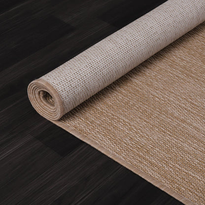 Tapis Aloha lavable uni pour intérieur/extérieur, terrasse, salon