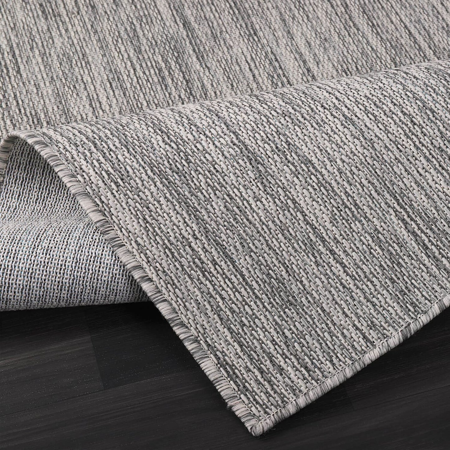 Tapis Aloha lavable uni pour intérieur/extérieur, terrasse, salon