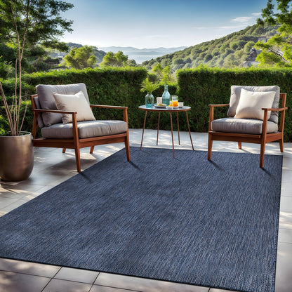 Tapis Aloha lavable uni pour intérieur/extérieur, terrasse, salon