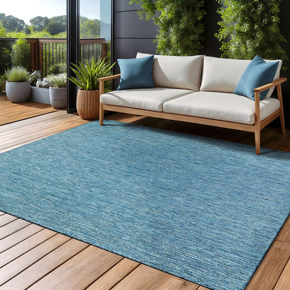 Tapis Aloha lavable uni pour intérieur/extérieur, terrasse, salon