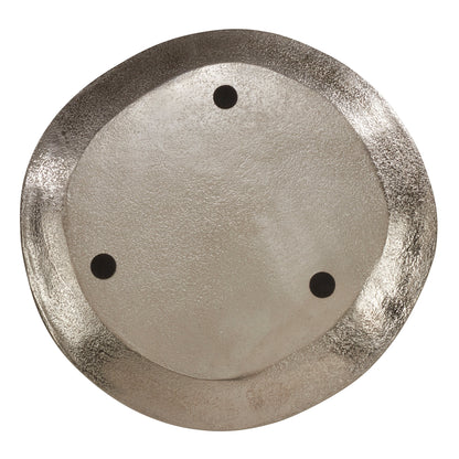 Assiettes de présentation en aluminium (lot de 4)