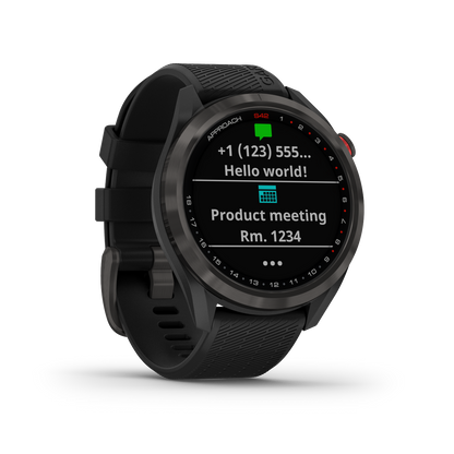 Garmin Approach® S42 Montre De Golf Gps Intelligente - Suivi De Fitness Avec Support Multi-gnss - Gunmetal