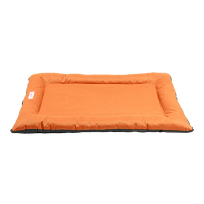 Lit pour animaux de compagnie Archie Traditional Oxford imperméable en mousse à mémoire de forme lavable à la main pour l'intérieur et l'extérieur