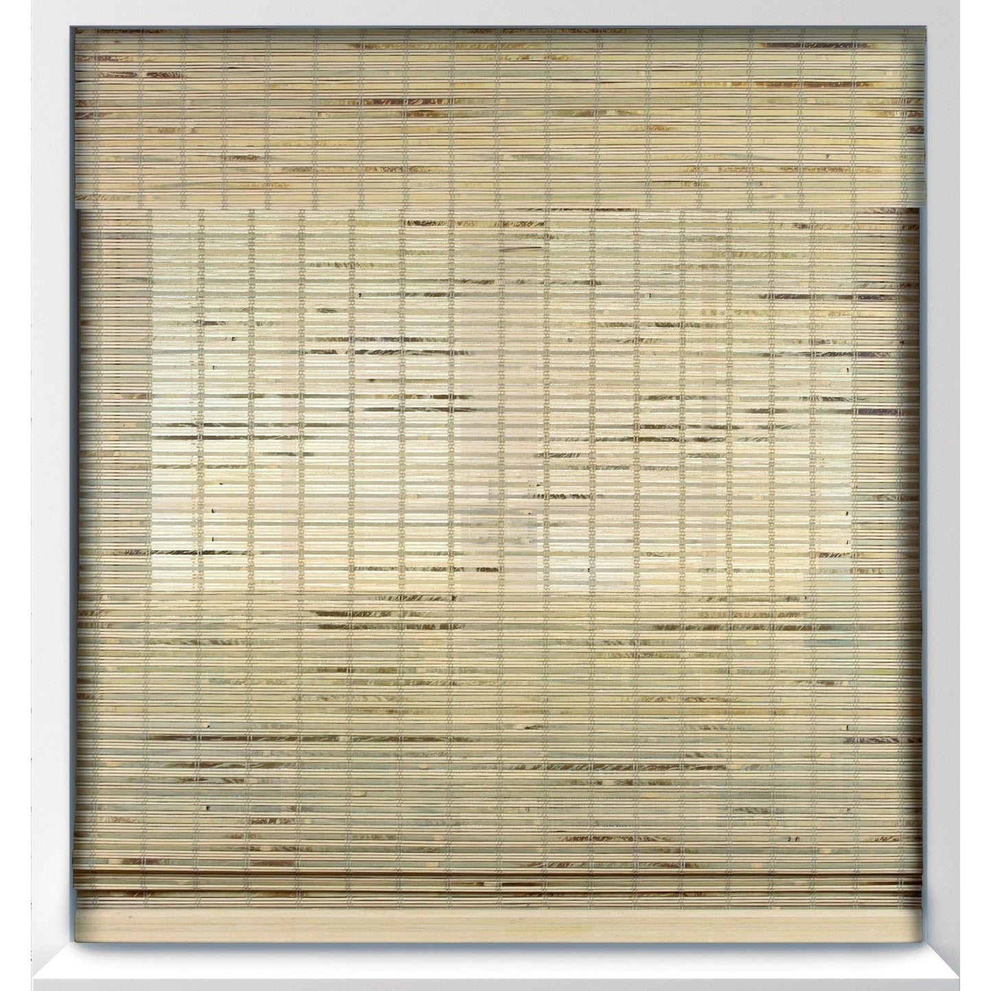 Stores romains en bambou Arlo Blinds Petite Rustique, hauteur 74 pouces