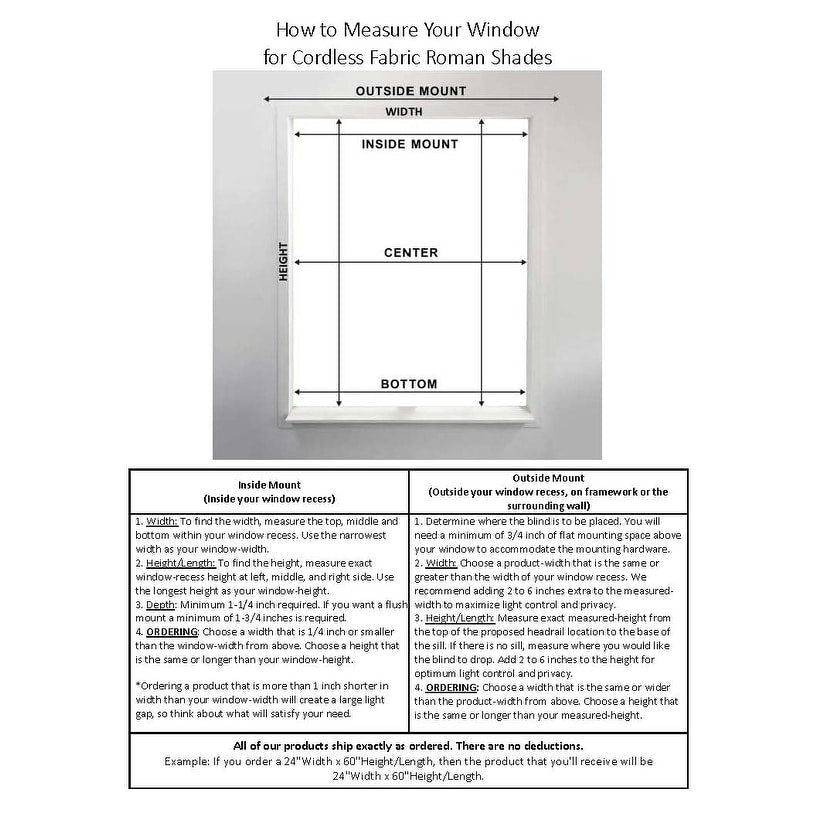 Stores romains en tissu occultants sans cordon Arlo Blinds blancs