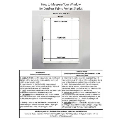 Stores romains en tissu occultants sans cordon Arlo Blinds blancs