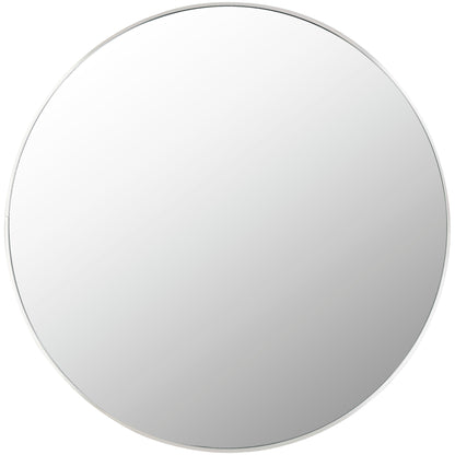 Miroir décoratif rond moderne en aluminium Aranya de Livabliss