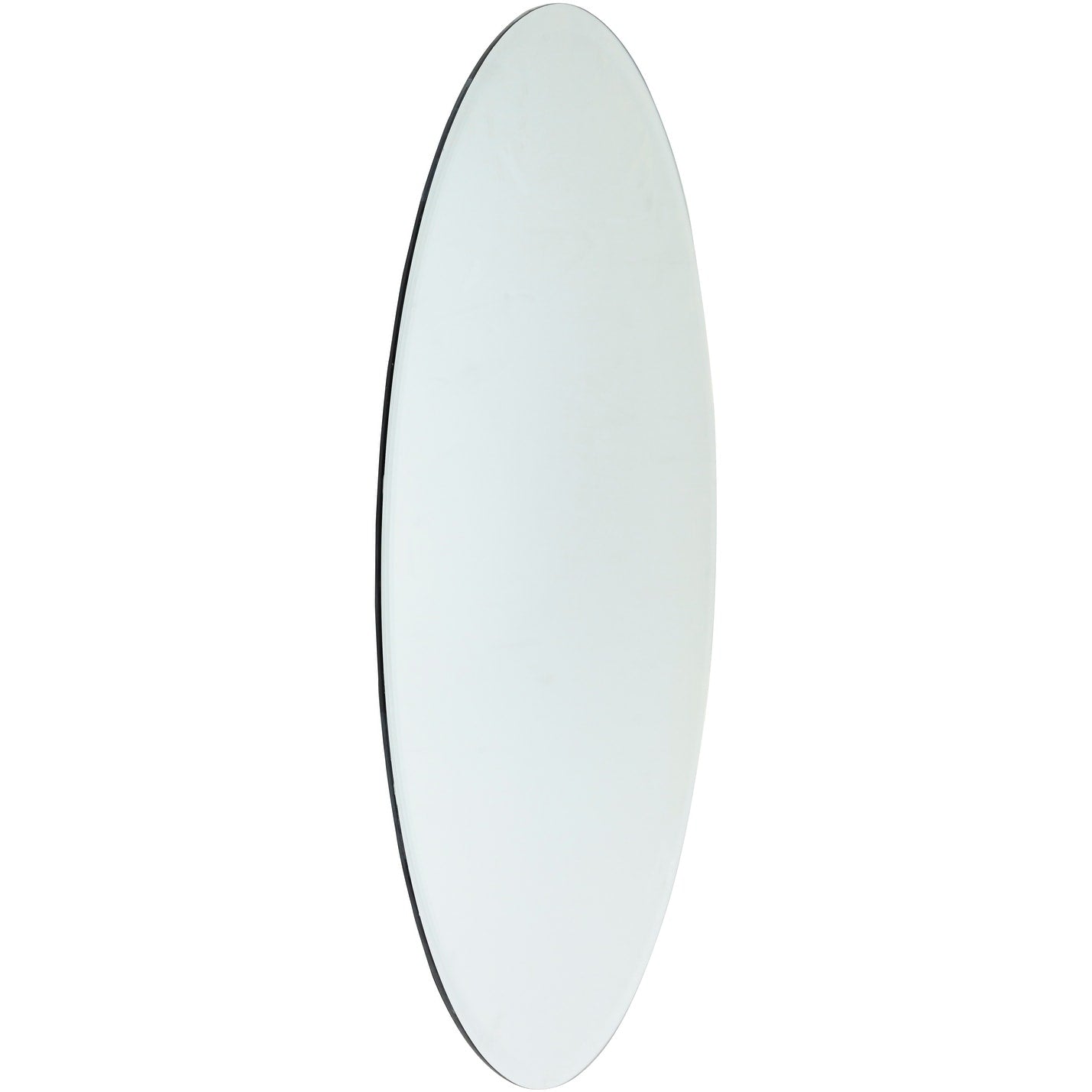 Miroir rond biseauté moderne Mei de Artistic Weavers
