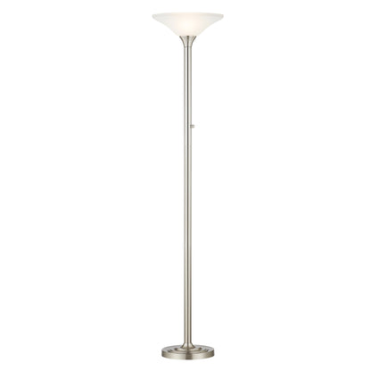 Lampadaire Artiva USA 71 LED avec abat-jour en verre martelé - 71