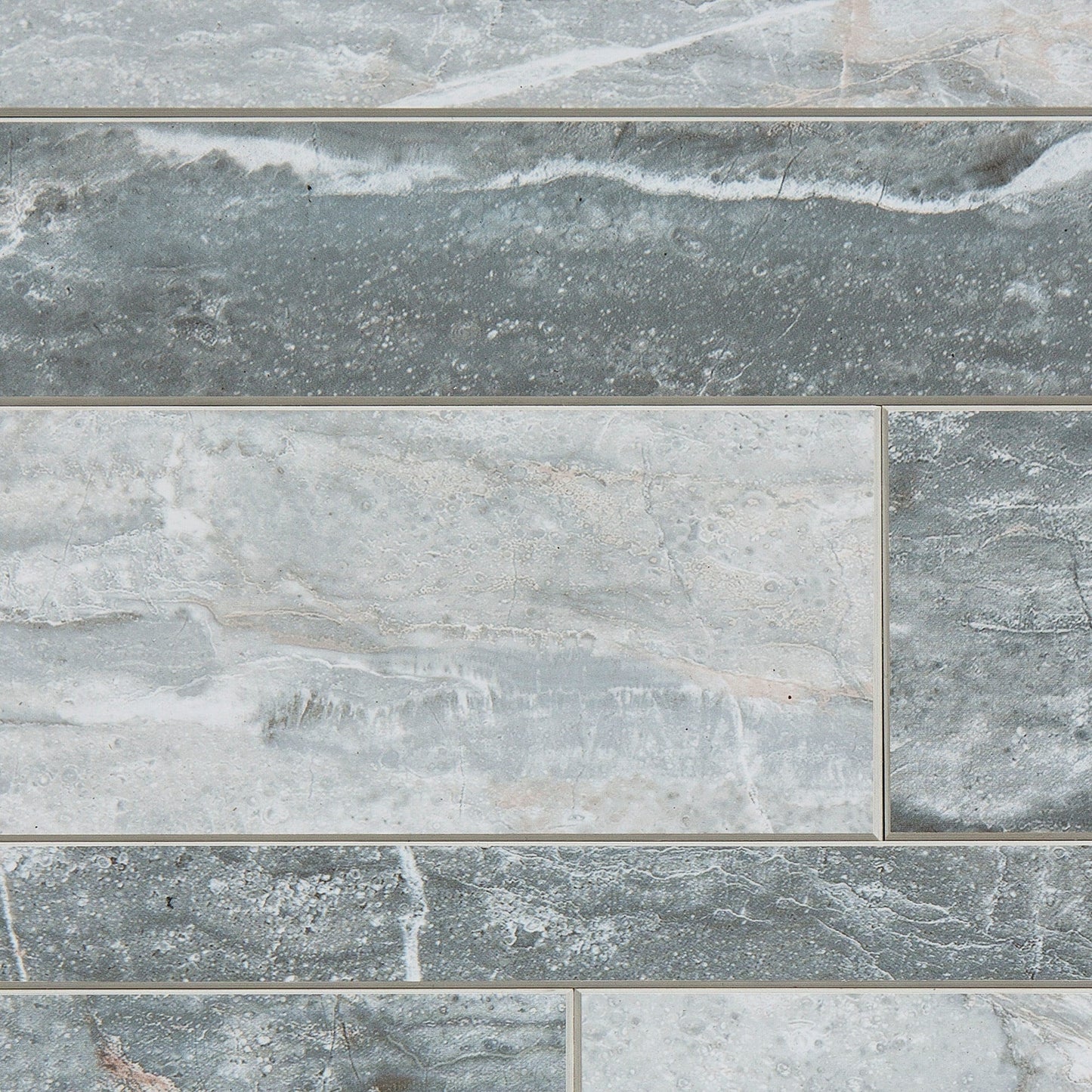 Carreaux muraux autocollants Aspect Collage