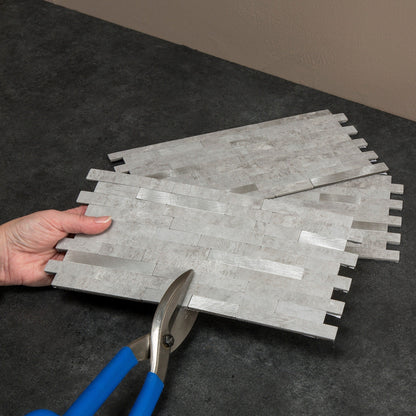 Carreaux muraux autocollants Aspect Collage