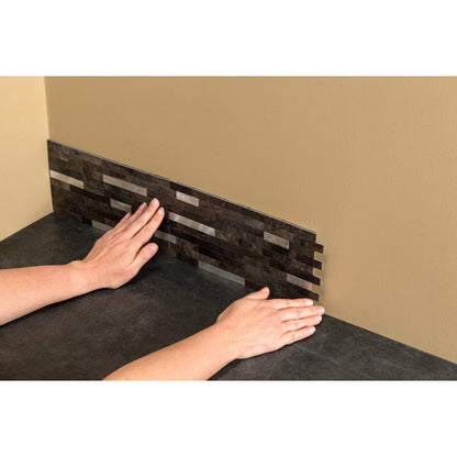 Carreaux muraux autocollants Aspect Collage