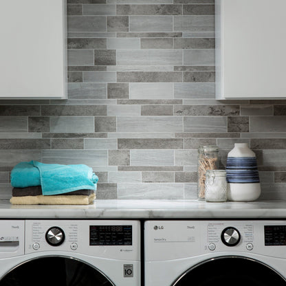 Carreaux muraux autocollants Aspect Collage