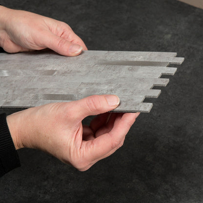 Carreaux muraux autocollants Aspect Collage