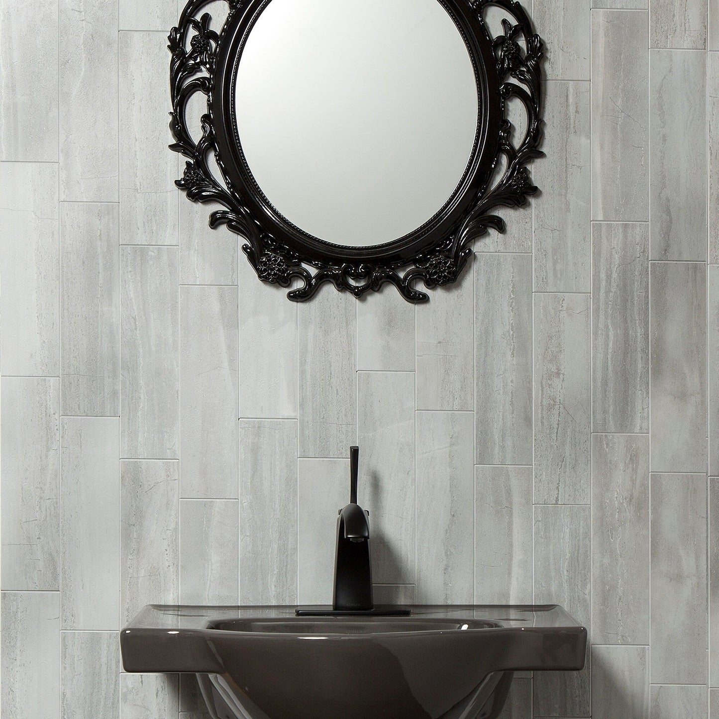 Carreaux muraux autocollants Aspect Collage