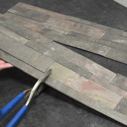 Carrelage de crédence de cuisine en pierre adhésive Aspect, à décoller et à coller