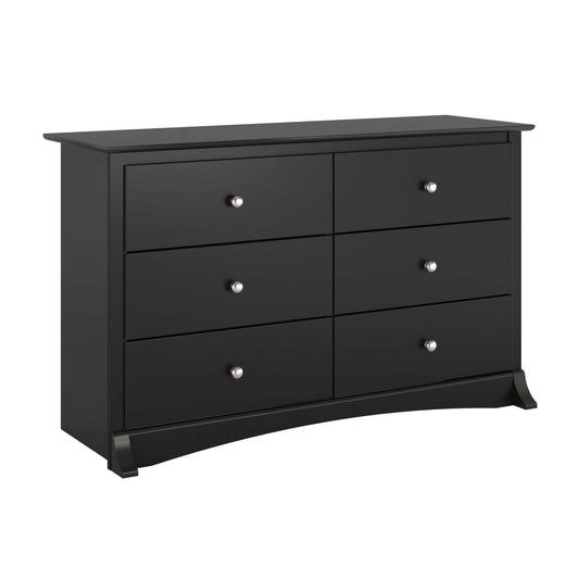 Jade Kids 6-Drawer Dresser - Black|Commode Jade à 6 tiroirs pour enfants - noire